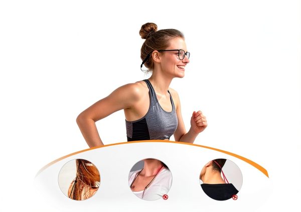 4 Pack Glasses Strap, Adjustable Anti-Slip No-Tail Sunglasses Strap, Sports Eyeglasses Straps & Eyewear Retainers for Running Fitness Reading, Neck Chain Cord for Men and Women - Black-1