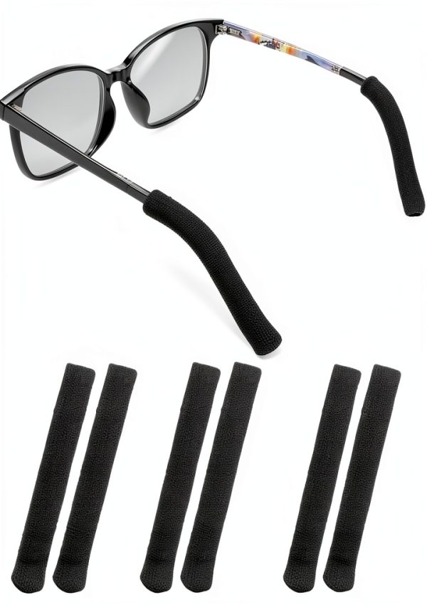Soft Eye Glasses Ear Grippers Harniruco 3 Pair Soft Cotton Non Slip-0
